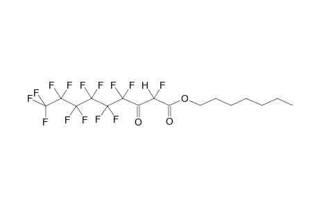 HEPTYL 2-HYDRO-3-OXOPERFLUORONONANOATE, KETO