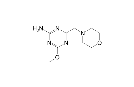 4-Methoxy-6-(4-morpholinylmethyl)-1,3,5-triazin-2-amine