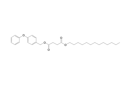 Succinic acid, 4-phenoxybenzyl tridecyl ester