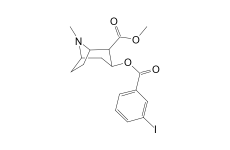 3-[(3-Iodobenzoyl)oxy]-8-methyl-[1R-(exo,exo)]-8-azabicycli[3.2.1]octane-2-carboxylic acid methyl ester