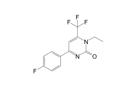 1-Ethyl-4-(4-fluorophenyl)-6-(trifluoromethyl)pyrimidin-2(1H)-one