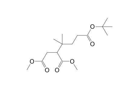 5-tert-Butyl 1,2-dimethyl 3,3-dimethylpentane-1,2,5-tricarboxylate