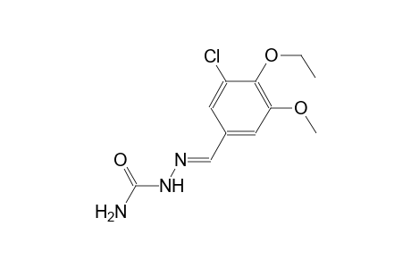3-chloro-4-ethoxy-5-methoxybenzaldehyde semicarbazone
