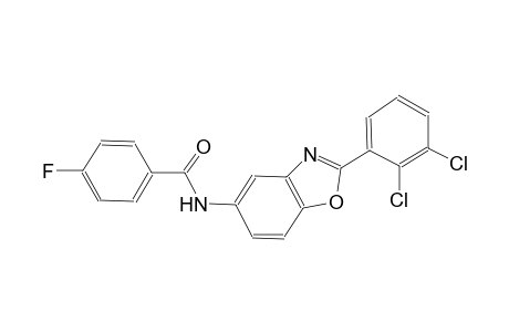 benzamide, N-[2-(2,3-dichlorophenyl)-5-benzoxazolyl]-4-fluoro-