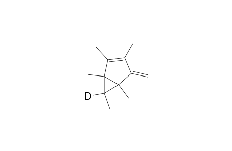 Bicyclo[3.1.0]hex-2-ene-6-D, 1,2,3,5,6-pentamethyl-4-methylene-, (1.alpha.,5.alpha.,6.alpha.)-