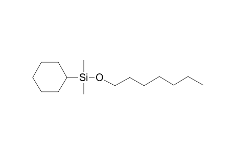 1-Cyclohexyldimethylsilyloxyheptane