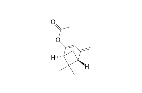 Bicyclo[3.1.1]hept-2-en-2-ol, 6,6-dimethyl-4-methylene-, acetate, (1S)-