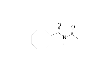 N-Acetyl-N-methylcyclooctanecarboxamide