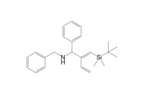 (E)-N-Benzyl-2-[(tert-butyldimethylsilyl)methylene]-1-phenylbut-3-en-1-amine