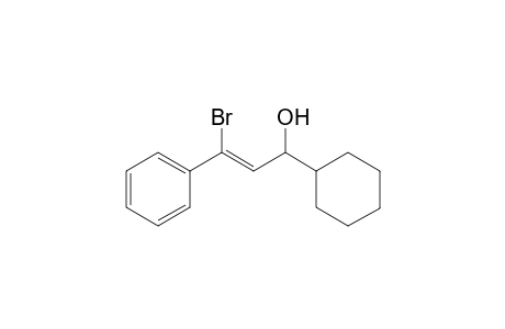 (Z)-3-Bromo-1-cyclohexyl-3-phenyl-2-propen-1-ol