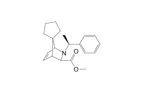 (S)-Methyl N-(1-phenylethyl)-spiro[5-azabicyclo[2.2,1]hept-2-ene-7,1'-cyclopentane]-6-carboxylate