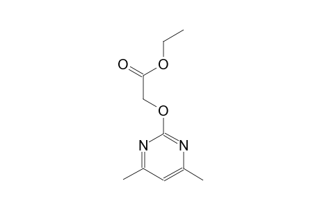 acetic acid, [(4,6-dimethyl-2-pyrimidinyl)oxy]-, ethyl ester