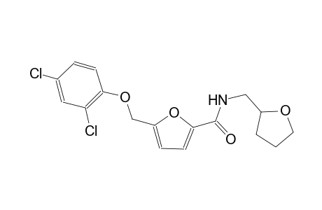 5-[(2,4-dichlorophenoxy)methyl]-N-(tetrahydro-2-furanylmethyl)-2-furamide