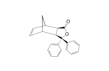 5,5-Diphenyl-4-oxa-exo-tricyclo-[5.2.1.0(2,6)]-dec-8-en-3-one