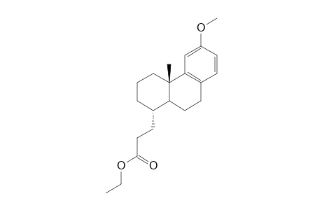 ethyl (12-methoxy-19-norpodocarpa-8,11,13-trien-18-yl)acetate