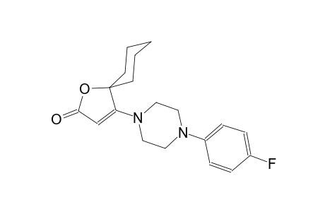 4-[4-(4-Fluoro-phenyl)-piperazin-1-yl]-1-oxa-spiro[4.5]dec-3-en-2-one