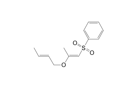 (E)-[[2-[(E)-(2-butenyloxy)]-1-propenyl]sulfonyl]benzene
