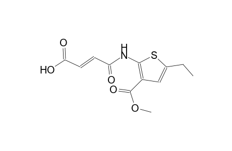 (2E)-4-{[5-ethyl-3-(methoxycarbonyl)-2-thienyl]amino}-4-oxo-2-butenoic acid
