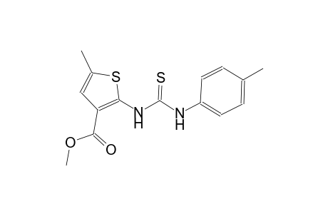 methyl 5-methyl-2-[(4-toluidinocarbothioyl)amino]-3-thiophenecarboxylate