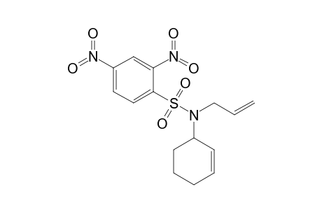 N-(1-cyclohex-2-enyl)-2,4-dinitro-N-prop-2-enylbenzenesulfonamide