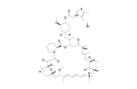 RAPAMYCIN-42-[2-(4,5-DIMETHYLTHIAZOLIUM-3-YL)-ACETIC-ACID]-BROMIDE
