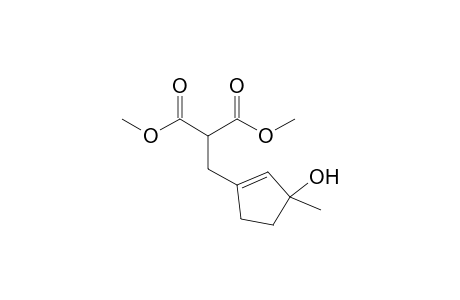 3-(2,2-Dimethoxycarbonylethyl)-1-methylcyclopent-2-enol