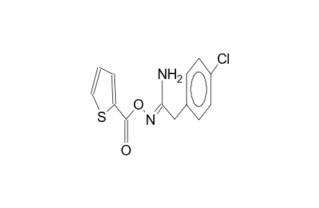 (Z)-N-(2-thienylcarbonyloxy)-2-(4-chlorophenyl)imidoamidoacetate