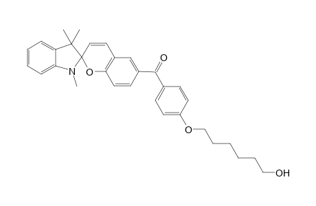 [4-(6-hydroxyhexoxy)phenyl]-(1',3',3'-trimethyl-6-spiro[1-benzopyran-2,2'-indole]yl)methanone