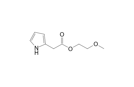 2-(1H-pyrrol-2-yl)acetic acid 2-methoxyethyl ester