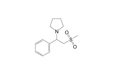 1-(2-mesyl-1-phenyl-ethyl)pyrrolidine