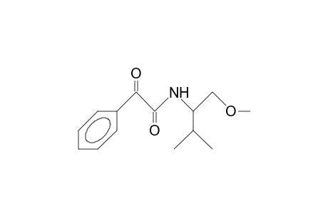 N-(1-Methoxymethyl-2-methyl-propyl)-benzoylformamide