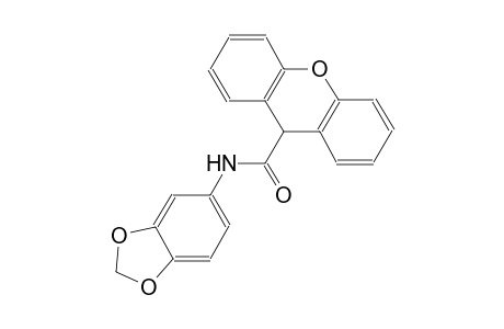 N-(1,3-benzodioxol-5-yl)-9H-xanthene-9-carboxamide