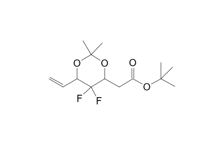 Tert-Butyl 2-(5,5-difluoro-2,2-dimethyl-6-vinyl-1,3-dioxan-4-yl)acetate