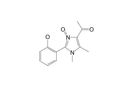 5-Acetyl-2-(2-hydroxyphenyl)-3,4-dimethyl-1,3-imidazol-1-one