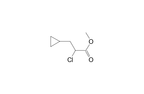 2-Chlor-3-cyclopropylpropansaure-methylester
