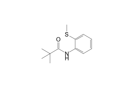 2,2-Dimethyl-N-[(2-methylthio)phenyl]propanamide
