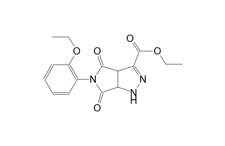 ethyl 5-(2-ethoxyphenyl)-4,6-dioxo-1,3a,4,5,6,6a-hexahydropyrrolo[3,4-c]pyrazole-3-carboxylate