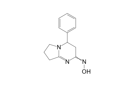 4-Phenyl-2,3,4,4,7,8-hexahydro-pyrrolo[1,2-a]pyrimidin-2-on-oxime
