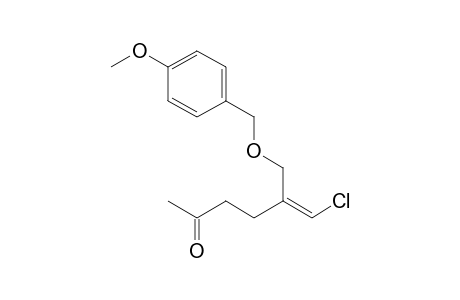 6-Chloro-5-[(4-methoxybenzyloxy)methyl]hex-5-en-2-one