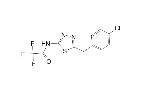 Acetamide, N-[5-(4-chlorobenzyl)-1,3,4-thiadiazol-2-yl]-2,2,2-trifluoro-