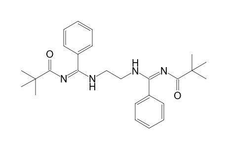 N-[(2-{[(2,2-Dimethylpropionylimino)phenylmethyl]amino}ethylamino)phenylmethylidene]-2,2-dimethylpropionamide