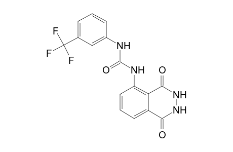 1-(1,4-Dioxo-1,2,3,4-tetrahydro-phthalazin-5-yl)-3-(3-trifluoromethyl-phenyl)-urea