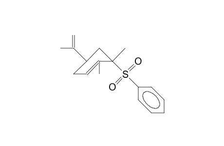 (1R,5S)-([1,2-Dimethyl-5-(1-methyl-ethenyl)-2-cyclohexen-1-yl]-sulfonyl)-benzene
