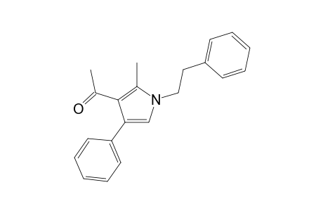 1-(2-Methyl-1-phenethyl-4-phenyl-1H-pyrrol-3-yl)ethanone