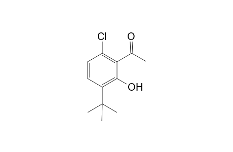 .omega.-Chloro-2-hydroxy-3-tert-butylacetophenone