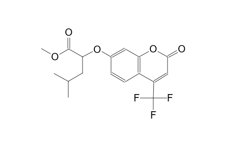 4-Methyl-2-(2-oxo-4-trifluoromethyl-2H-chromen-7-yloxy)-pentanoic acid methyl ester