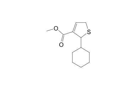 3-CARBOMETHOXY-2-CYCLOHEXYL-2,5-DIHYDROTHIOPHENE