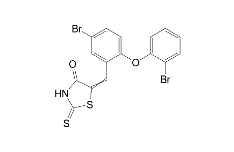 5-[5-bromo-2-(2-bromophenoxy)benzylidene]-2-thioxothiazolidin-4-one