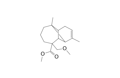 Methyl 14-methoxylongipin-9-en-15-oate