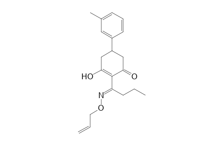 2-Cyclohexen-1-one, 3-hydroxy-5-(3-methylphenyl)-2-[1-[(2-propenyloxy)imino]butyl]-
